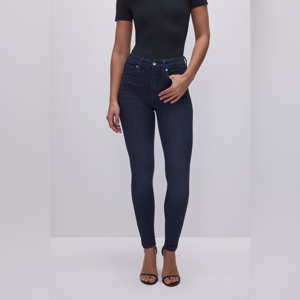 Good American Good Legs Skinny blue jeans